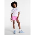 thumbnail image 2 of Weekend Academy Girls Seamless Rib Shorts, Sizes 4-18, 2 of 5