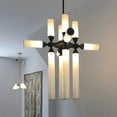 thumbnail image 3 of AiPaiTe Modern Living Room Pendant Light Study Bar Glass Tube Hotel Project Art Pendant Lighting. My Lux Decor Round, 3 of 18