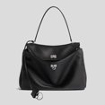thumbnail image 3 of Maletín de negocios para mujer, de piel dividida, estilo rodeobag, moderno, de un solo hombro, con bandolera en diagonal, con hebilla para mujer, bolso para debajo del brazo, 3 of 5
