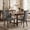 Dark Gray, variant on Dining Chairs Set of 4, Velvet Upholstered Kitchen Chairs with Vintage Copper Nails, Solid Wood Handles & Curved Legs, Mid Century Modern Dining Room Chairs for Home (Blue, Set of 4)