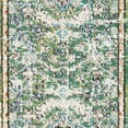 thumbnail image 6 of SAFAVIEH Madison Joandra Vintage Floral Runner Rug, Green/Turquoise, 2'2" x 10', 6 of 10