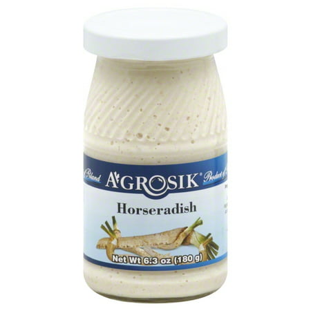 Agrosik Agrosik  Horseradish, 6.3 oz (Best Store Bought Horseradish)