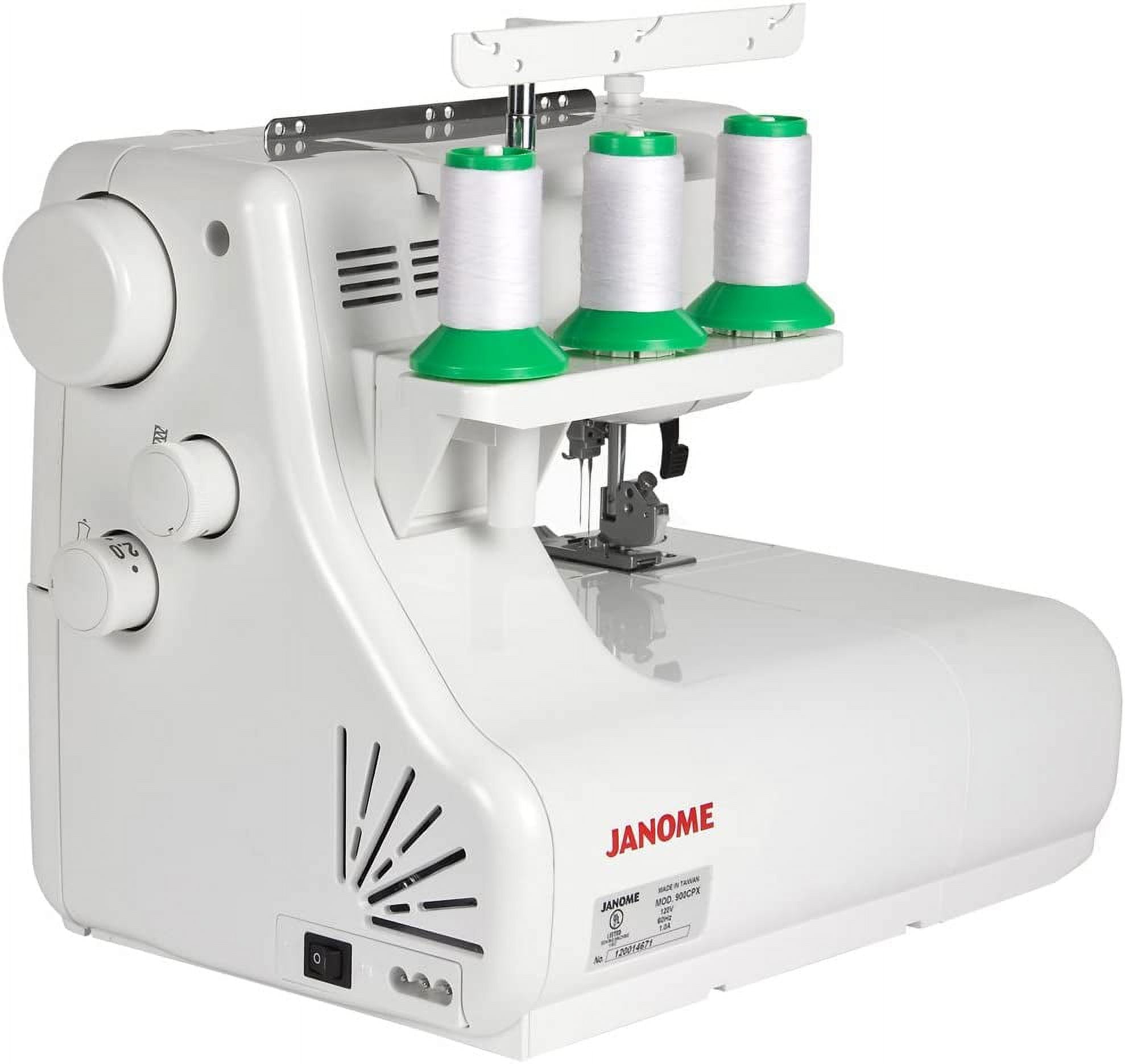 Janome CoverPro 900CPX Coverstitch Cover Hem Sewing Machine with Bonus Bundle
