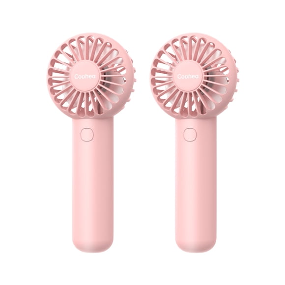 Coohea Mini ventilador portátil de mano para maquillaje de viaje al aire libre