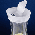 thumbnail image 5 of 4Pcs 1L Plastic Water Carafes with White Flip Tab - Food & Recyclable Shatterproof Pitchers -, 5 of 7