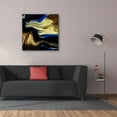 thumbnail image 3 of Epic Graffiti 'Inverted Abstract Colorful Flows 16' by Irena Orlov Giclee Canvas Wall Art, 37"x37", 3 of 8