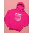thumbnail image 3 of Black Whyte Techno Style Hoodie Women -Image by Shutterstock, Female Large, 3 of 4