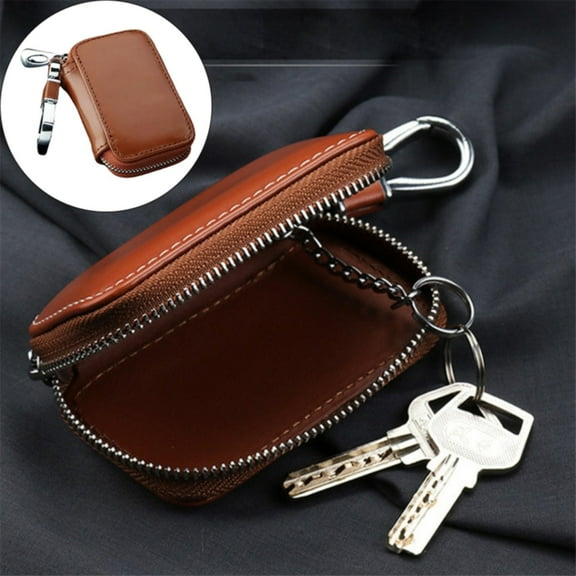 Clearance Tool Bag under $5,Hanging Waist Key Key Hanging Bag Car Key Holder Leather Car Key Bag Key Case Without Zipper Bag