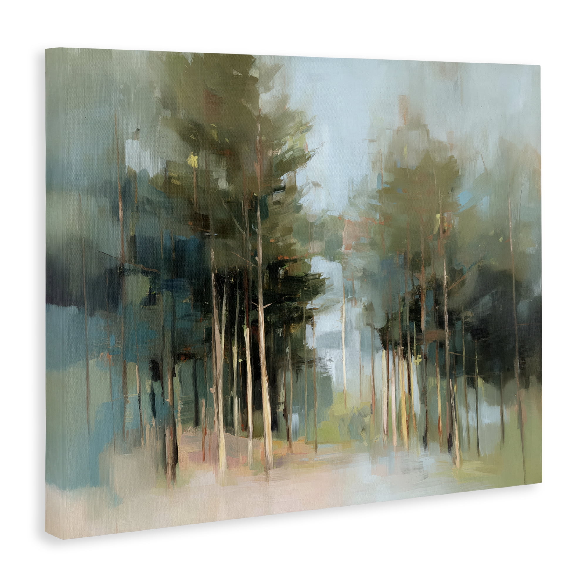 Stupell Industries The Grove Impressionist Forest Canvas Wall Art, design by Kim Curinga