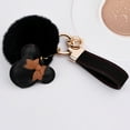 thumbnail image 2 of LYMAYTER Faux Leather KeychainKey Chain - Faux Leather, Wristlet, Portable, for Car Keys, 2 of 9