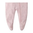 thumbnail image 6 of Beilxfa Unisex Babies Cotton Long Sleeve Footed Jumpsuit With Mitten Cuff Infant Girls Boys Zipper Fall Winter Onesie One-piece Clothes, 6 of 7