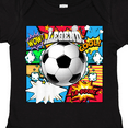 thumbnail image 4 of Inktastic Soccer Superhero Boys or Girls Baby Bodysuit, 4 of 5