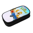 thumbnail image 4 of Simpsons Pencil Case Durable Pen Carrying Case Lightweight Pencil Bag Pouch Box Organizer Pencase Black, 4 of 8