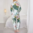 thumbnail image 5 of Junzan Turtle And Sea Life Print Womens Pajama Sets,Long Sleeve Button Down For Women Pjs 2 Piece, 5 of 9