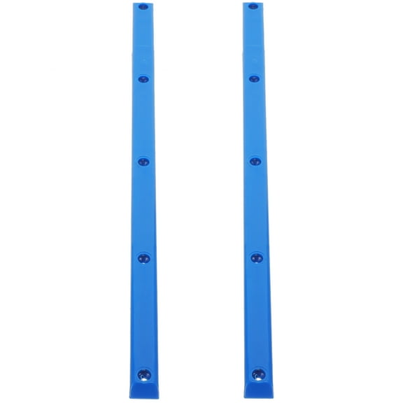 OUNONA 2pcs Sturdy Skateboard Rails Anti-collision Skateboard Rib Bones Professional Rib Bone Rails