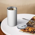 thumbnail image 3 of 20oz Coffee Tumblers White Ballerina Unicorn Pattern Stainless Steel Vacuum Insulated Travel Tumbler Coffee Cups Mug with Lid and Straw with Cleaning Brush for Cold & Hot Drinks, 3 of 5