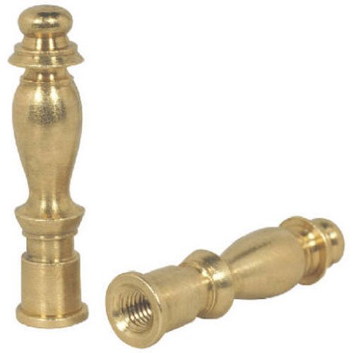 7013000 Finials Brass 2Pk