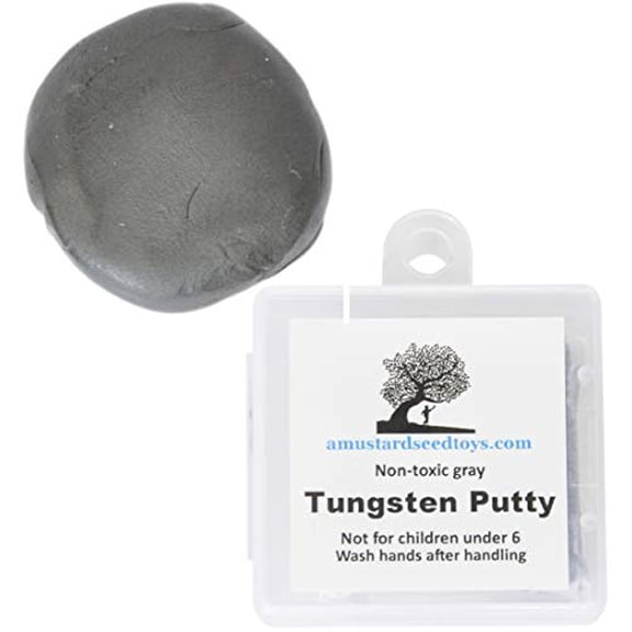 Tungsten Putty Pine Derby Weight - 2 Ounces of Sticky Tungsten Putty, Easily Adjust Weights on Your Pinewood Car and Apply The Perfect Weight for Fly Fishing