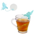 thumbnail image 4 of Iodue Food Storage Loose Tea Strainer Strainer Coffee Filter Tea Silicone Bag Tea Kitchen，Dining & Bar, 4 of 4
