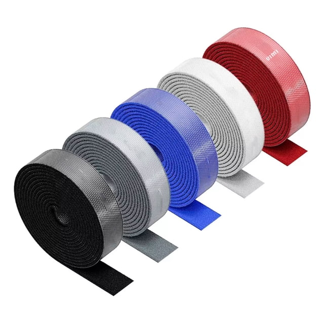 Paquete De 5 Organizador De Cables Cintas Velcro Multicolor De 5 Metros VIMI