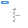 thumbnail image 2 of Unique Bargains Compression Spring, 5 Pack 304 Stainless Steel, 5mm OD, 0.5mm Wire, 25mm Length, 2 of 6