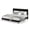 black, variant on Modern Corduroy Upholstered Platform Bed Frame with Headboard - Sturdy Metal & Wooden Slats Support - Noise-Free, No Box Spring Required - Easy Assembly - Full & Twin Size Options