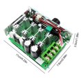 thumbnail image 4 of Módulo controlador de motor de cepillo de 12-50 V 1500 W máx. 30 A con accesorios de motor de interruptor, 4 of 9