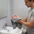 thumbnail image 6 of Large Bath Towel 29.1x13.4 Inch Thick Soft Absorbent Quick Drying Lightweight for Home Spa by PALIFEUR, 6 of 7