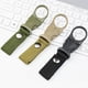 thumbnail image 5 of Greeniant Mosquetones con hebilla para mochila, hebillas colgantes de nailon para botella de agua, correa de cincha, accesorios para acampar y Escalada Caqui, 5 of 6
