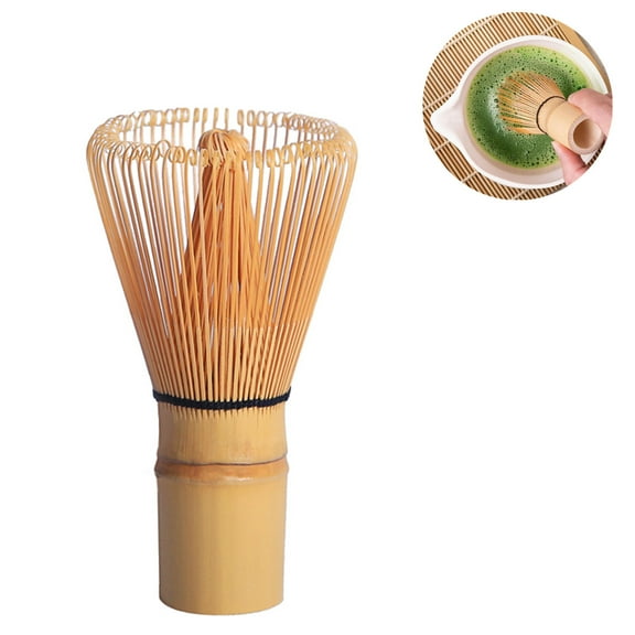 1 pack  matcha Whisk -Bamboo matcha Whisk set, 100-Prong Matcha Stirrer Wisk Mixer Brush for Authentic Matcha Tea Preparation