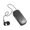Noir, variante sur Écouteurs Lavalier Portables à Affichage LED, Écouteurs de Sport Durables, Réduction du Bruit, Noir