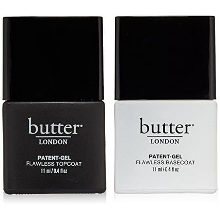 Butter London Patent-Gel Top & Tails Set (Set of 2) - Walmart.com