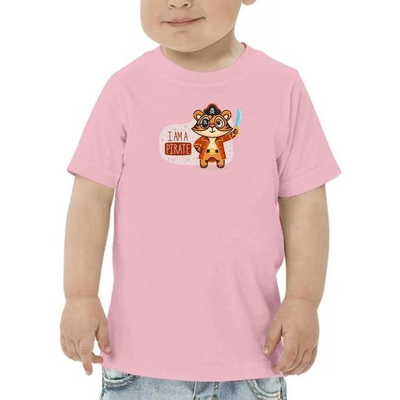 I Am A Pirate Tiger T-Shirt Toddler -Image by Shutterstock, 2 Toddler