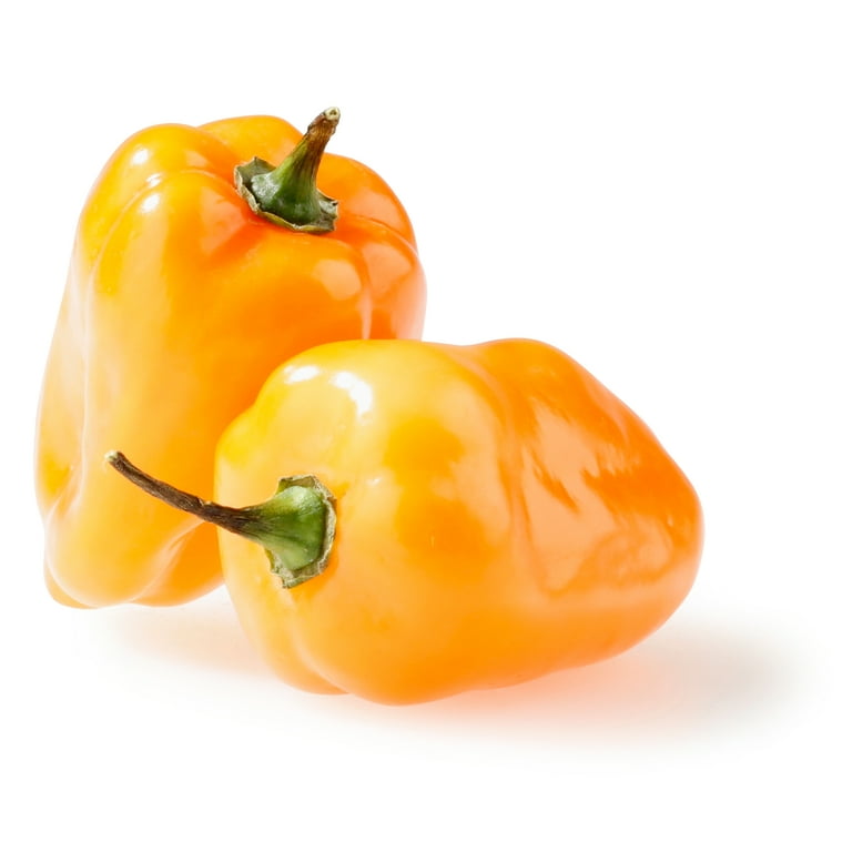 Fresh Habanero Peppers, 4 Ounce Tray