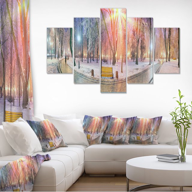 Belle Vue de Jardin - Photographie de Paysage Impression sur Toile