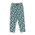 thumbnail image 6 of Uemuo Daisies Flowers Pattern Women's Wide Leg Palazzo Lounge Pants with Pockets Light Weight Loose Comfy Casual Pajama Pants-Large, 6 of 9