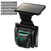 WYBOT S2 Solar Powered Robotic Pool Vacuum Cleaner, Auto Return & Charge, Enhanced Scheduled Cleaning, 3D Adsorption System, Brushless Motor, Ideal for Inground Pools Up to 3229 Sq.Ft