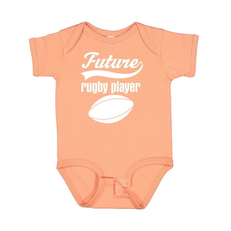 

Inktastic Future Rugby Player Gift Baby Boy Bodysuit