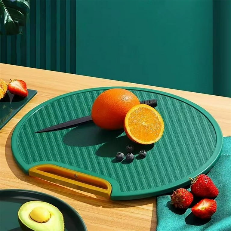 Wovilon Environmentally Friendly Color Plastic Non-Slip Cutting Board  Kitche 