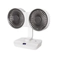 thumbnail image 1 of Wall Mounted Fan,Fan for Home Double-Head Desktop Fan Home Multifunctional Silent Wall Mounted Fan Usb Charging Circulating Fan Fans for Home,Small Wall Fan, 1 of 9