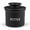 Black, variant on Kook French Ceramic Butter Keeper, Grey