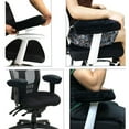 thumbnail image 2 of veasfak 2Pcs/set Office Chair Armrest Cover Elastic Removable Chair Arm Covers Black, 2 of 9