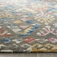 thumbnail image 4 of SAFAVIEH Micro-Loop Jasmyn Diamond Area Rug, Grey/Blue, 2'6" x 4', 4 of 8