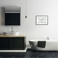 thumbnail image 2 of Prayer Changes Everything Funny Religious Bathroom Quote Black Framed Giclee Art, 20 x 16, 2 of 5