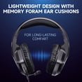 thumbnail image 4 of Gaming Headphones with Noise Canceling Mic, Wired Headphones for PS5 PS4 Xbox PC Switch, Over Ear Gaming Headset with LED Light & 7.1 Surround Sound, 4 of 6