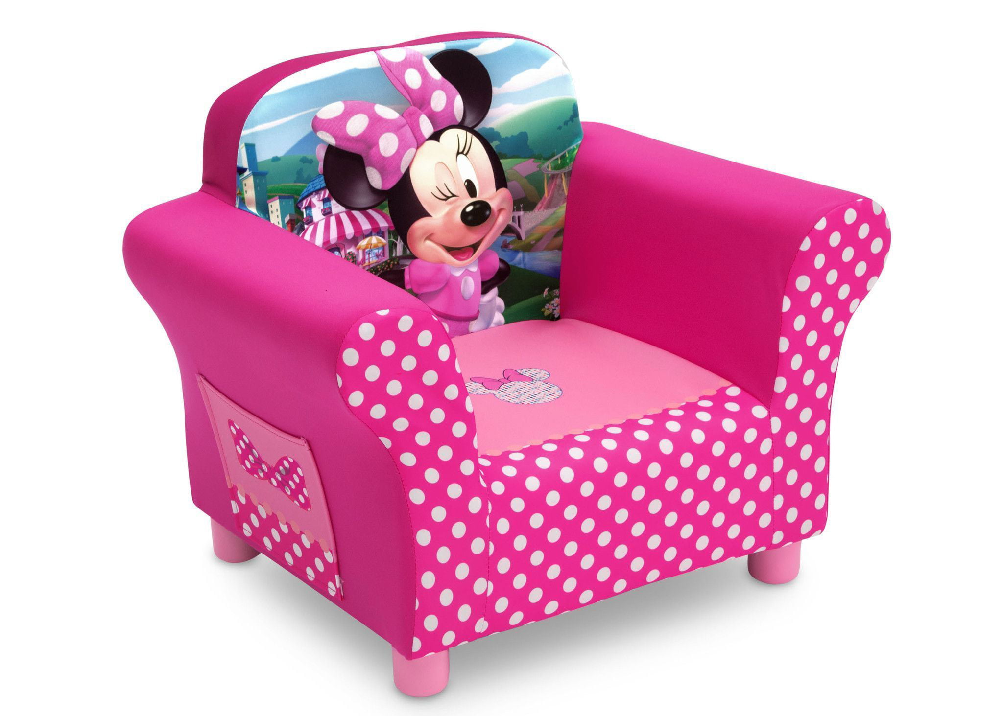 Delta Children Disney Minnie Mouse Upholstered Toddler