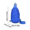 thumbnail image 3 of MMJ Crossbody Bags For Women Sling Bag Waterproof Lightweight Polyester Outdoor Sports Travel Hiking Shopping Cross Body Shoulder Bag Daily Use 13.39x7.09x3.54in, 3 of 6