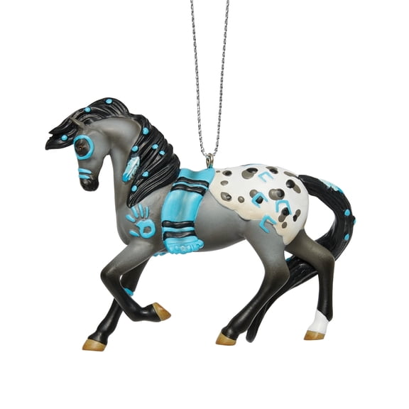 Trail of Painted Ponies The Living Stone Hanging Christmas Ornament 2.6in H