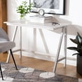 thumbnail image 2 of SAFAVIEH Redding Solid Classic Modern Writing Desk, White Wash, 2 of 11