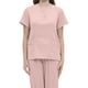 thumbnail image 5 of Conjunto de uniforme exfoliante para mujer, traje lavable a máquina con cuello en V, cintura elástica, ropa de trabajo para enfermera, ropa de trabajo SG, 5 of 6